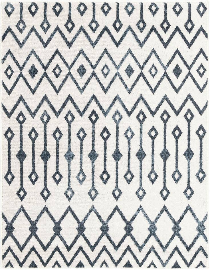 Detail image of 4' x 4' Bohemian Trellis Square Rug