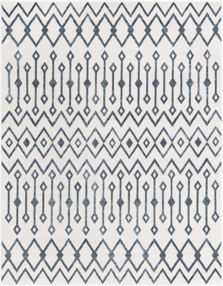 Detail image of 5' 3 x 5' 3 Bohemian Trellis Square Rug