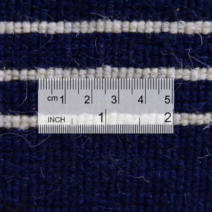 Detail image of 9' x 12' Jill Zarin Striped Wool Rug