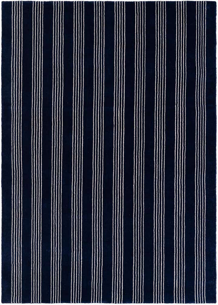 5' 1 x 8' Jill Zarin Striped Wool Rug