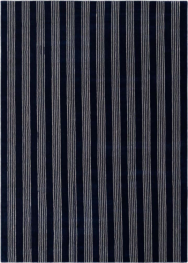 6' 1 x 9' Jill Zarin Striped Wool Rug