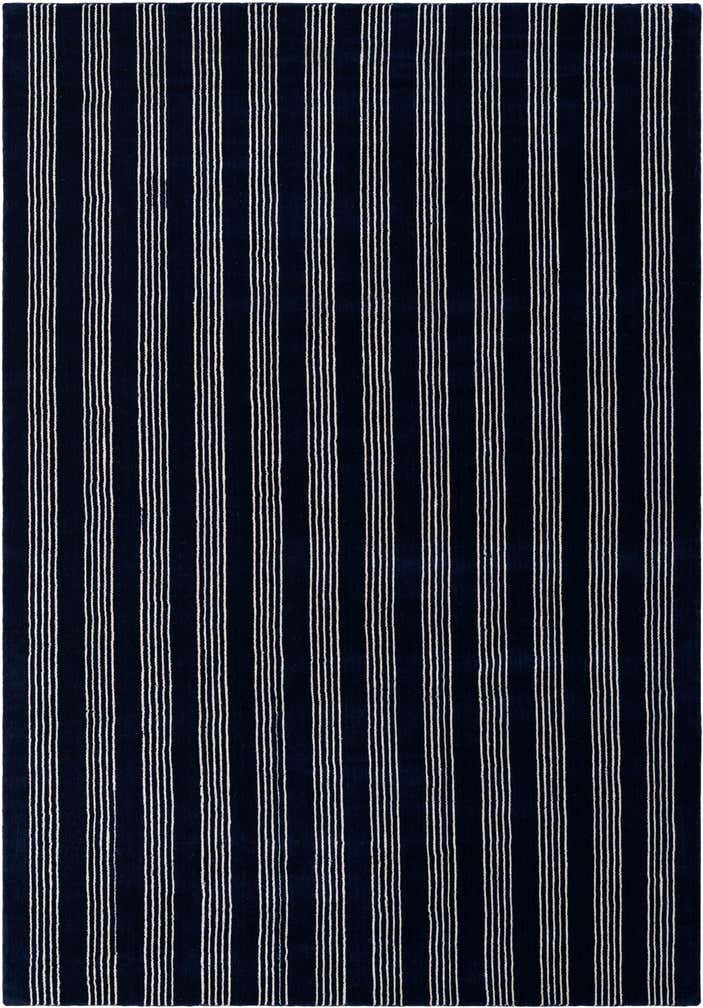6' 1 x 9' Jill Zarin Striped Wool Rug