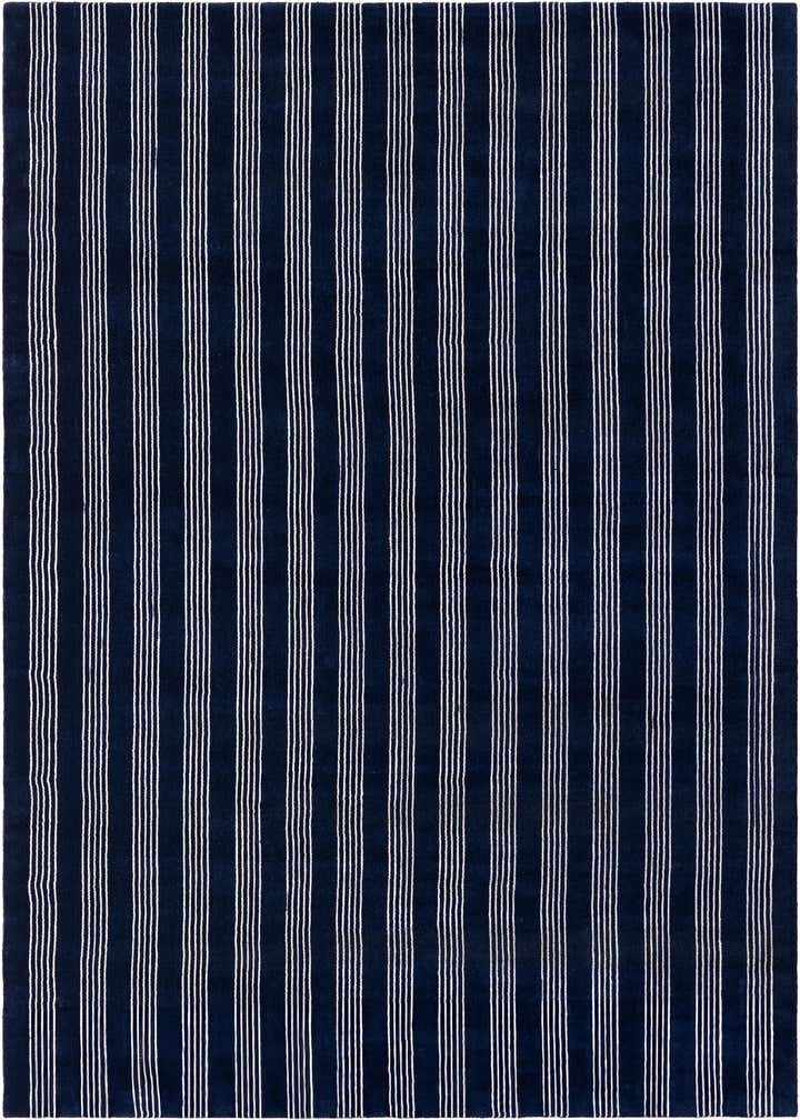 7' 10 x 10' Jill Zarin Striped Wool Rug