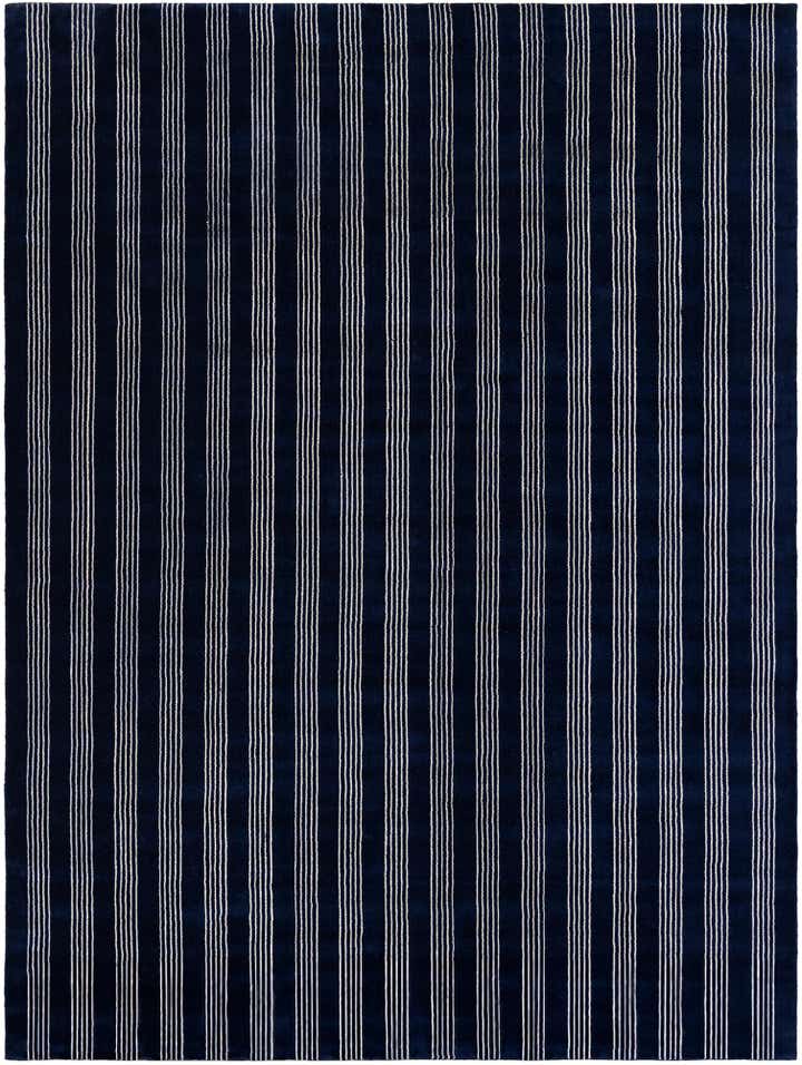 9' x 12' Jill Zarin Striped Wool Rug