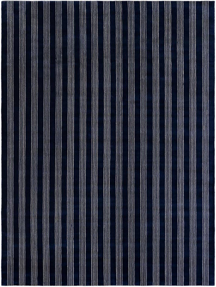 Detail image of 9' x 12' Jill Zarin Striped Wool Rug