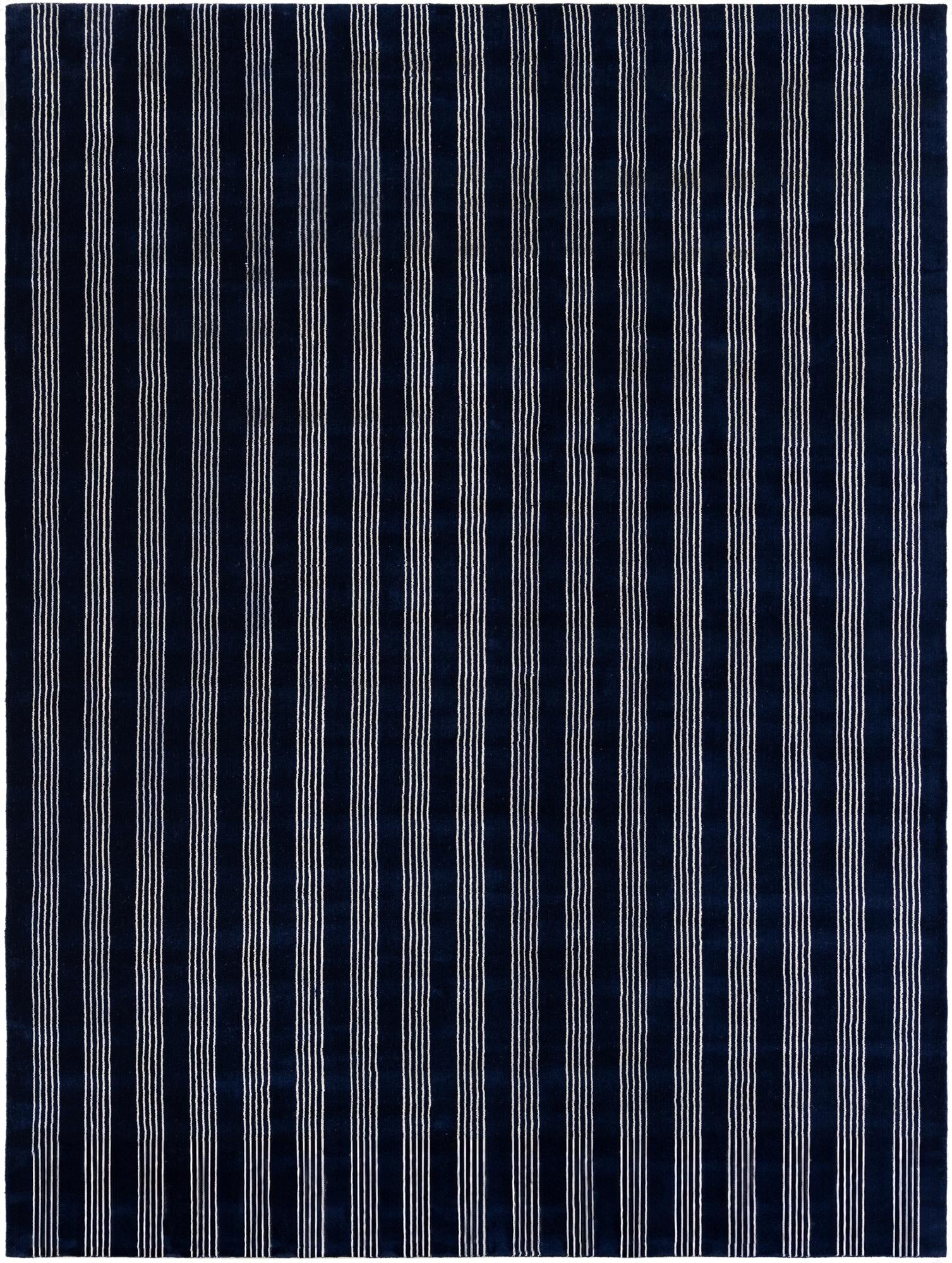 9' x 12' Jill Zarin Striped Wool Rug