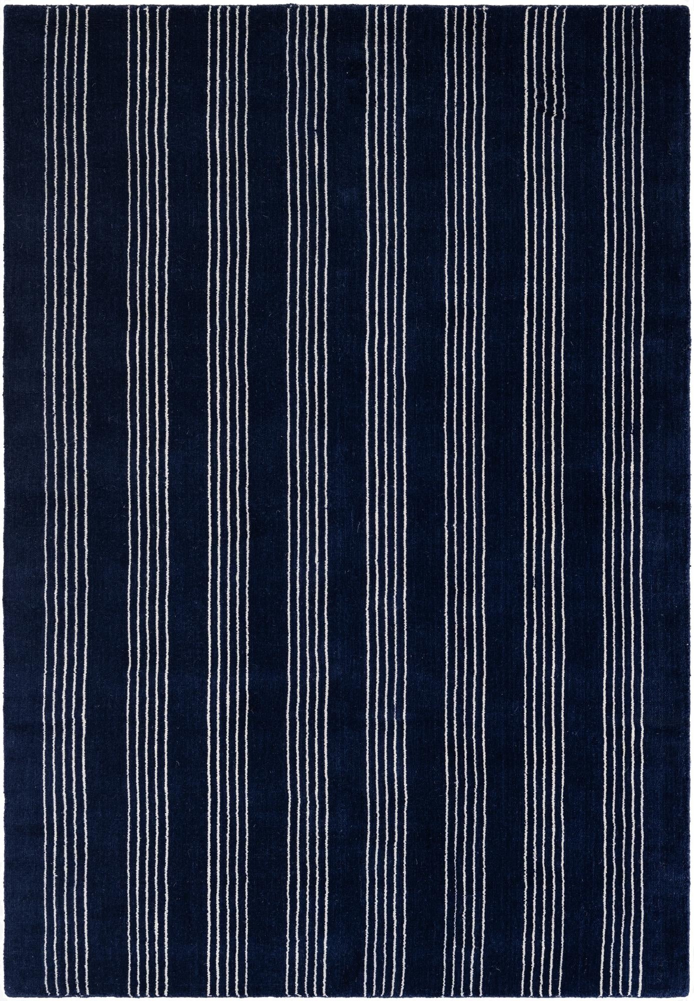 4' 1 x 6' 1 Jill Zarin Striped Wool Rug