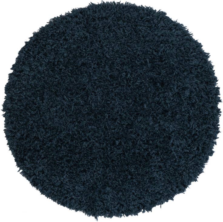 Detailansicht von 125cm x 125cm Infinity Shag Rund Teppich