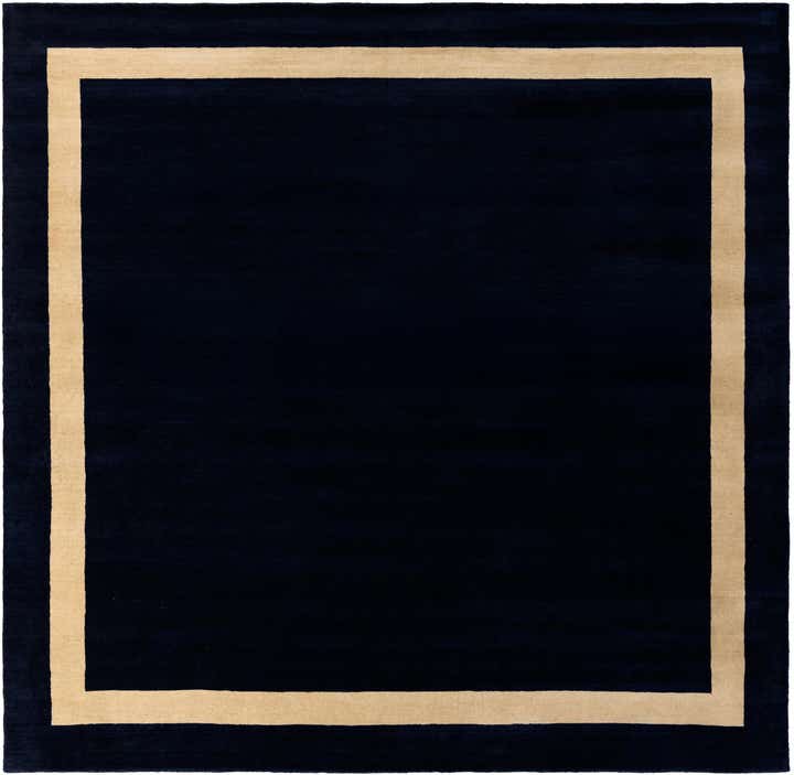 10' x 10' Jill Zarin Border Wool Square Rug