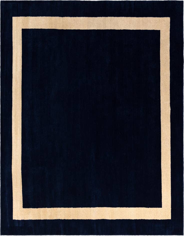Detail image of 7' 10 x 7' 10 Jill Zarin Border Wool Square Rug
