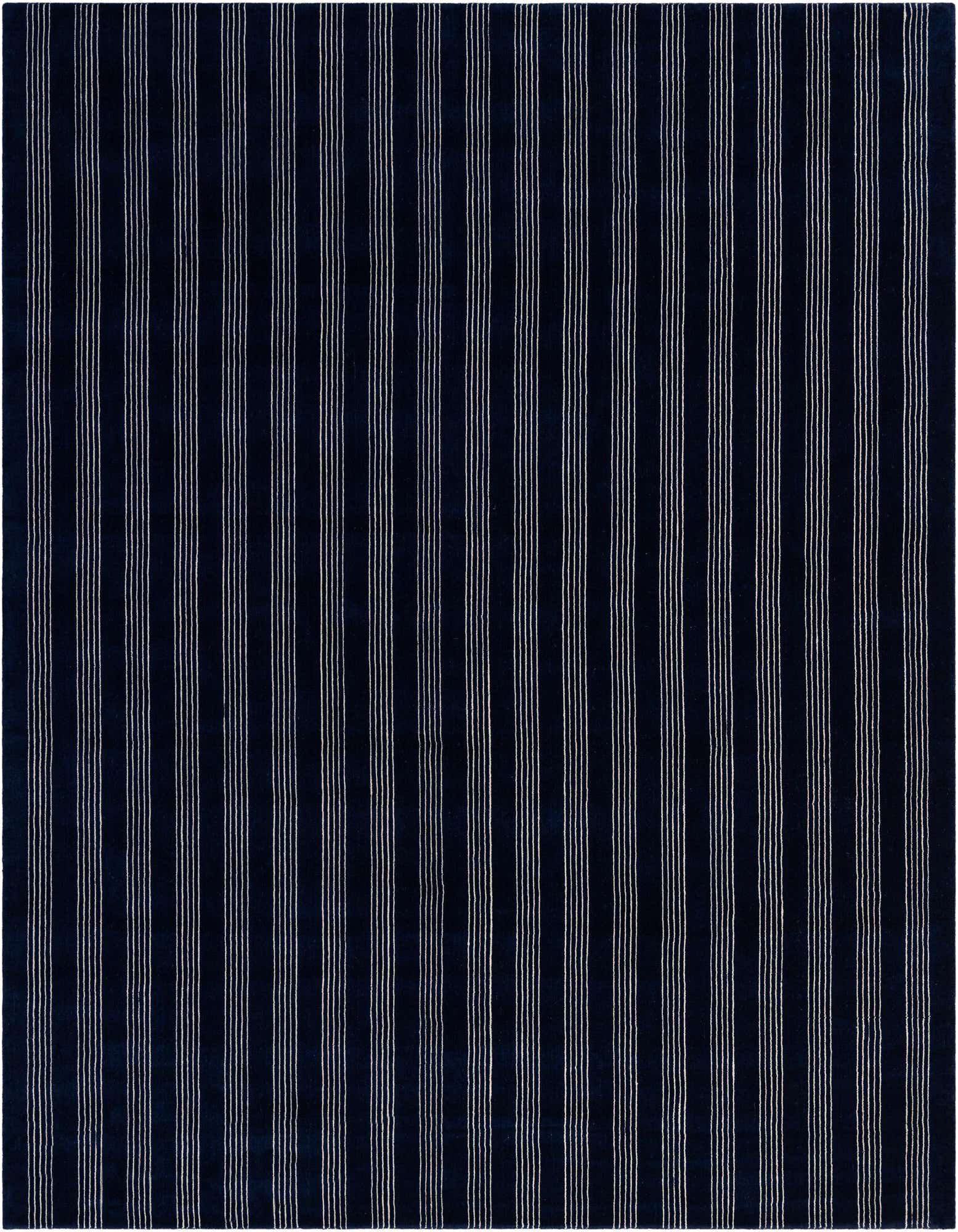 10' x 10' Jill Zarin Striped Wool Square Rug