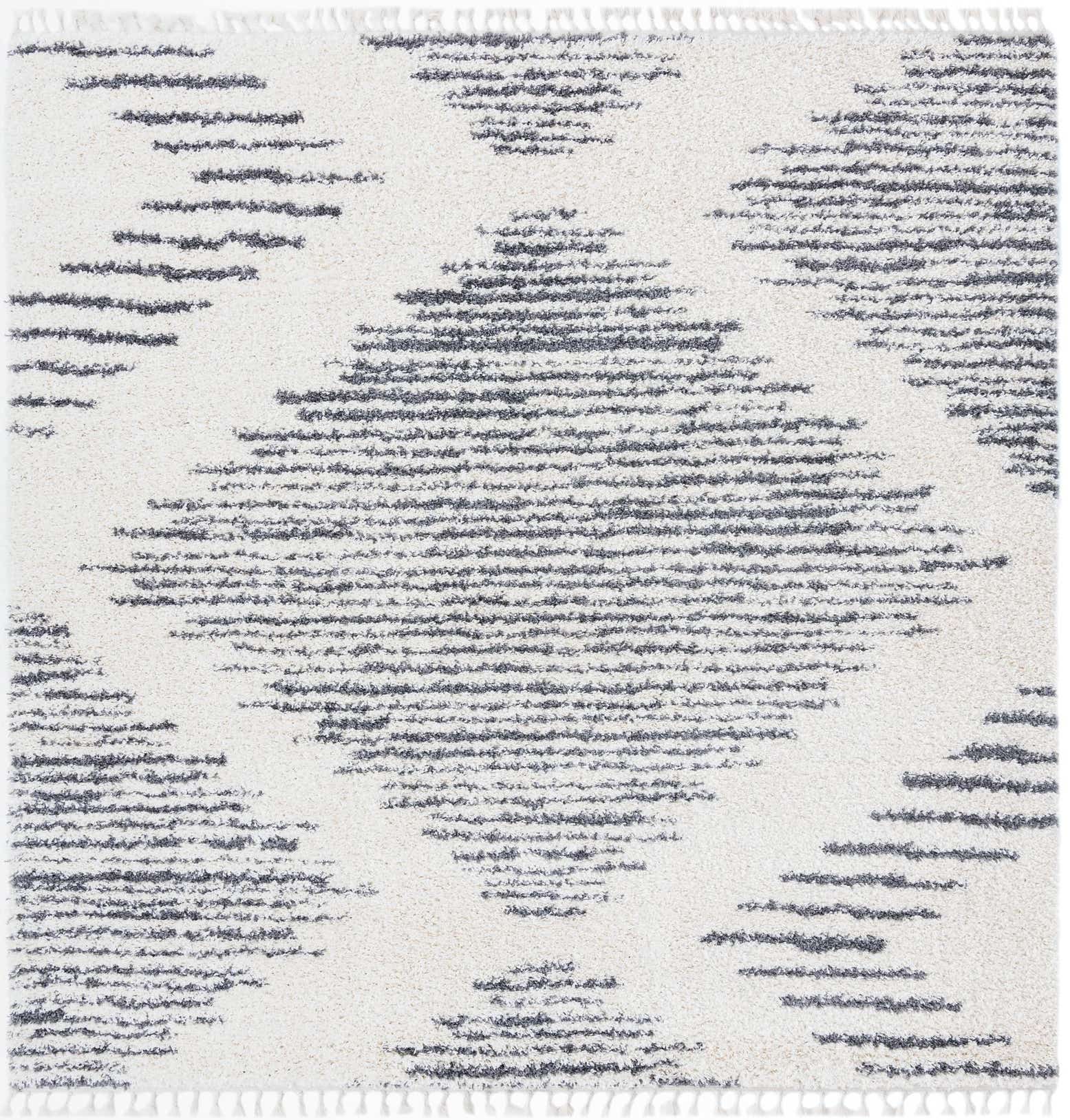 10' x 10' Cobble · Diamond Shag Rug