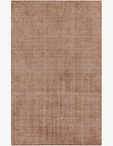 Cocoa Bean Brown Hand Woven Jill Zarin English Manor Wool Rug