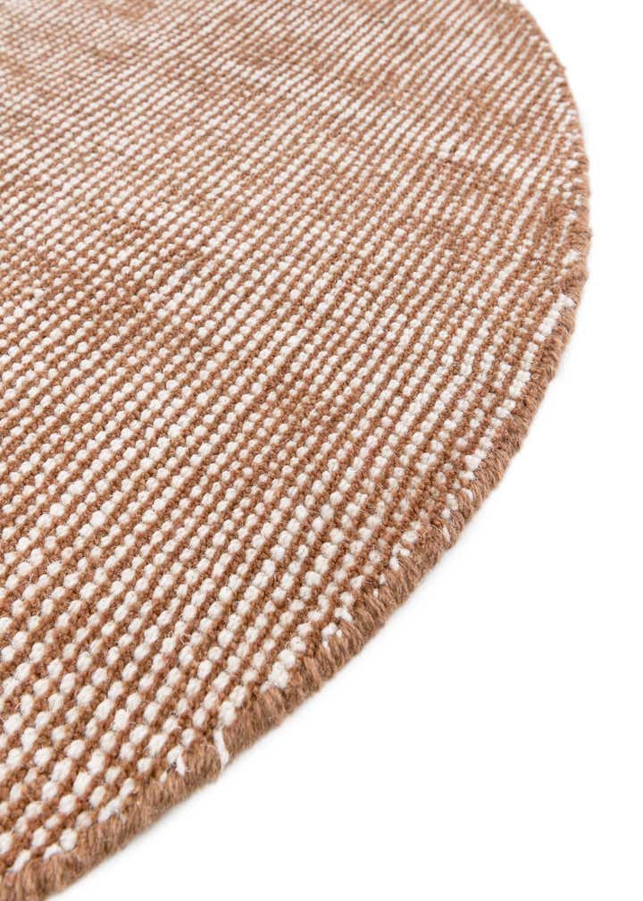 5' 1 x 5' 1 Hand Woven Jill Zarin English Manor Wool Round Rug