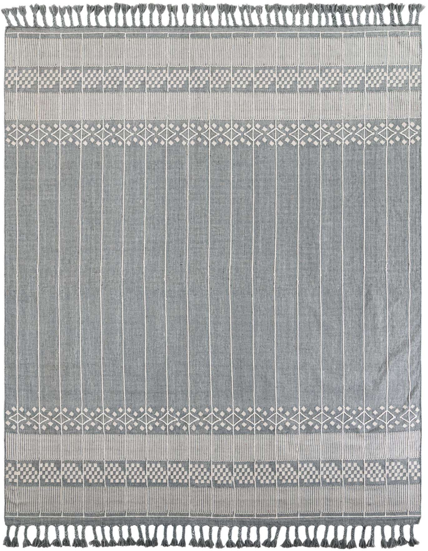 10' x 14' 1 Easy-Clean Eco Bohemian Indoor / Outdoor Rug