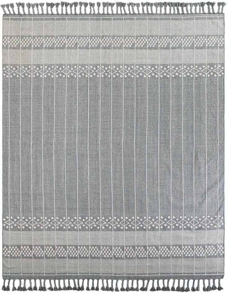 Detail image of 10' x 14' 1 Easy-Clean Eco Bohemian Indoor / Outdoor Rug