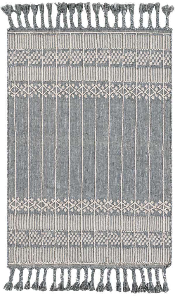 4' 1 x 6' 1 Easy-Clean Eco Bohemian Indoor / Outdoor Rug