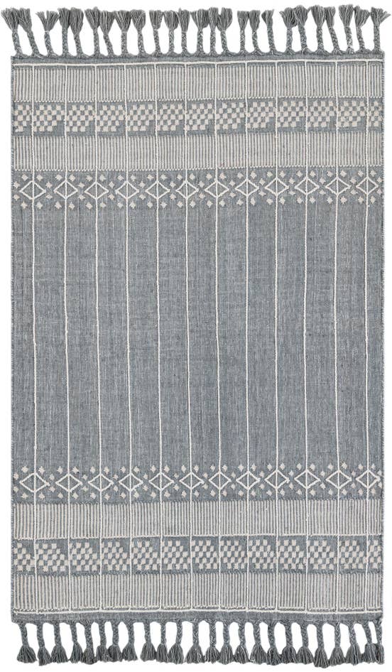 Detail image of 5' 1 x 8' Easy-Clean Eco Bohemian Indoor / Outdoor Rug
