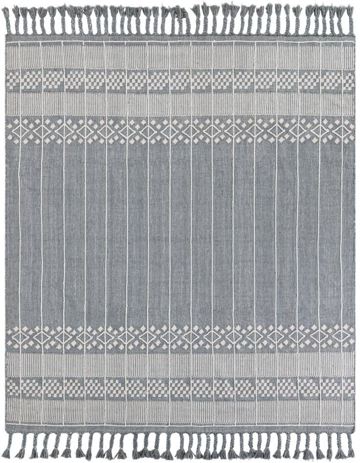 Detail image of 7' 10 x 10' Easy-Clean Eco Bohemian Indoor / Outdoor Rug