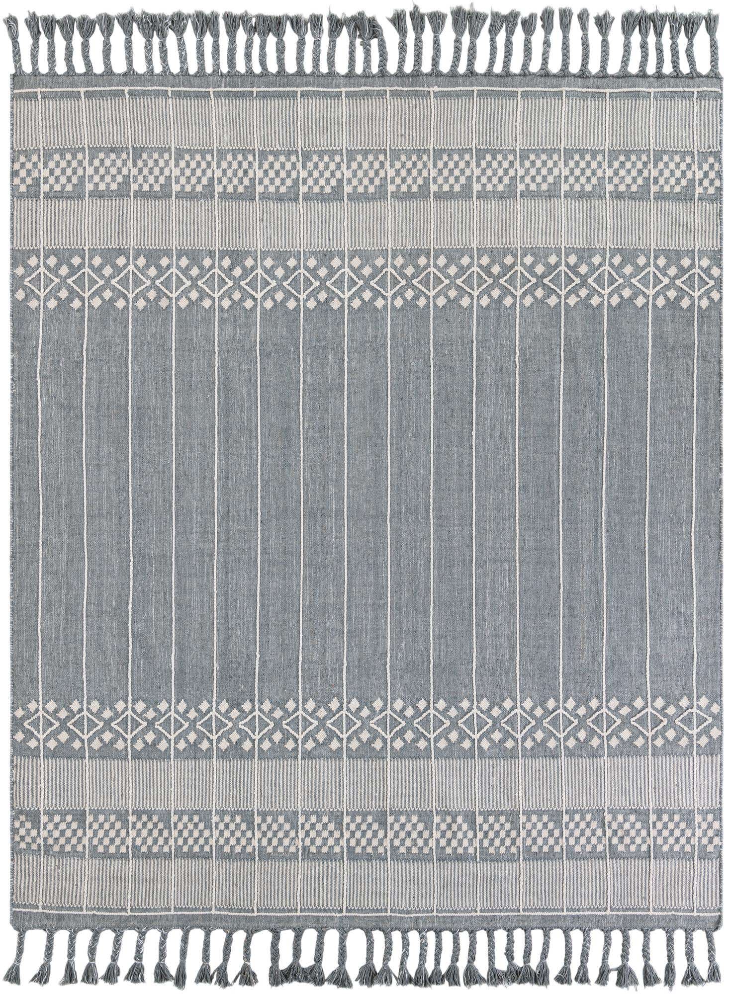 7' 10 x 10' Easy-Clean Eco Bohemian Indoor / Outdoor Rug