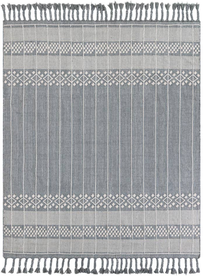 Detail image of 7' 10 x 10' Easy-Clean Eco Bohemian Indoor / Outdoor Rug