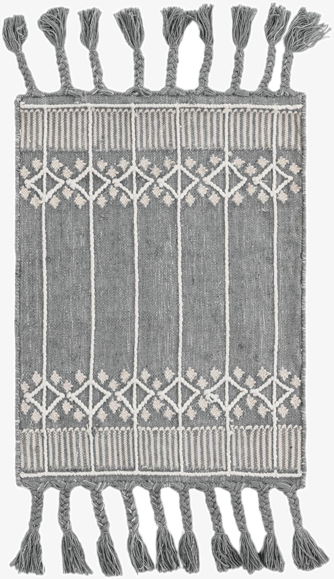 2' x 3' 1  Washable Eco Bohemian Indoor / Outdoor Rug