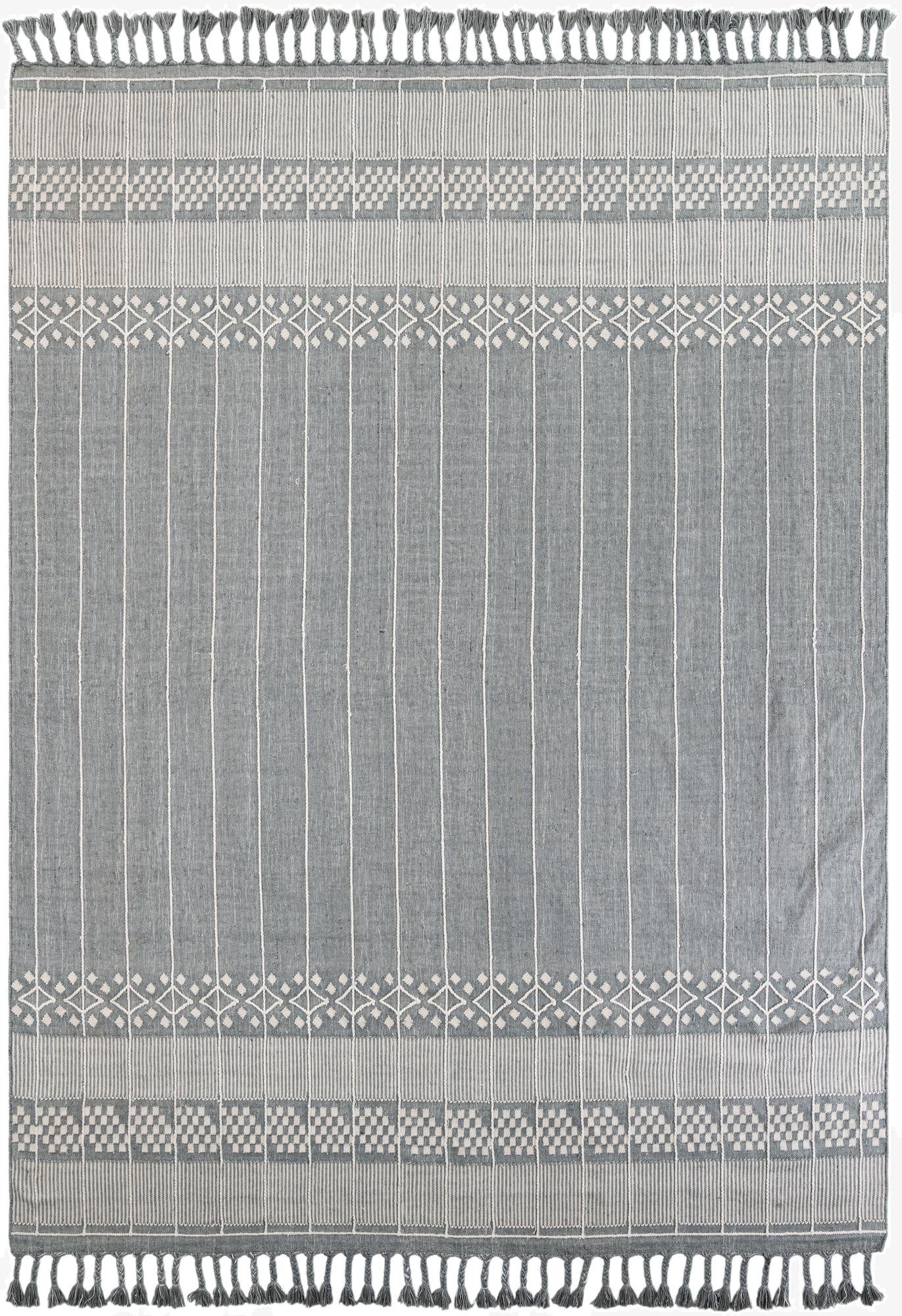 10' x 14' 1  Washable Eco Bohemian Indoor / Outdoor Rug