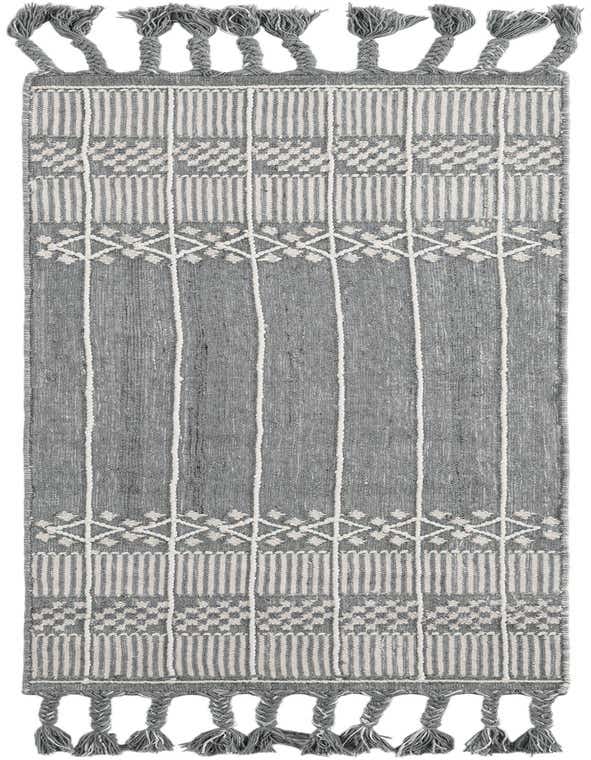 2' 2 x 6' 7 Easy-Clean Eco Bohemian Indoor / Outdoor Runner Rug