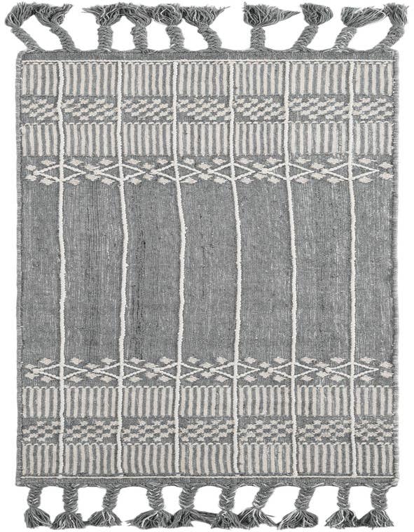 Detail image of 2' 2 x 6' 7 Easy-Clean Eco Bohemian Indoor / Outdoor Runner Rug