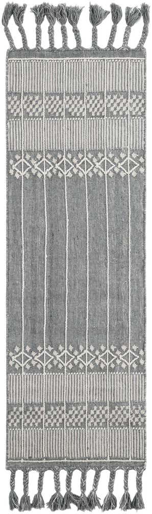 2' 2 x 6' 7 Easy-Clean Eco Bohemian Indoor / Outdoor Runner Rug