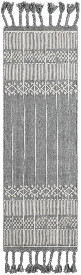 Detail image of 2' 2 x 6' 7 Easy-Clean Eco Bohemian Indoor / Outdoor Runner Rug