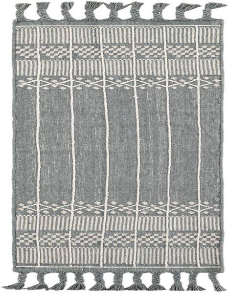 Detail image of 2' 2 x 8' 2 Easy-Clean Eco Bohemian Indoor / Outdoor Runner Rug