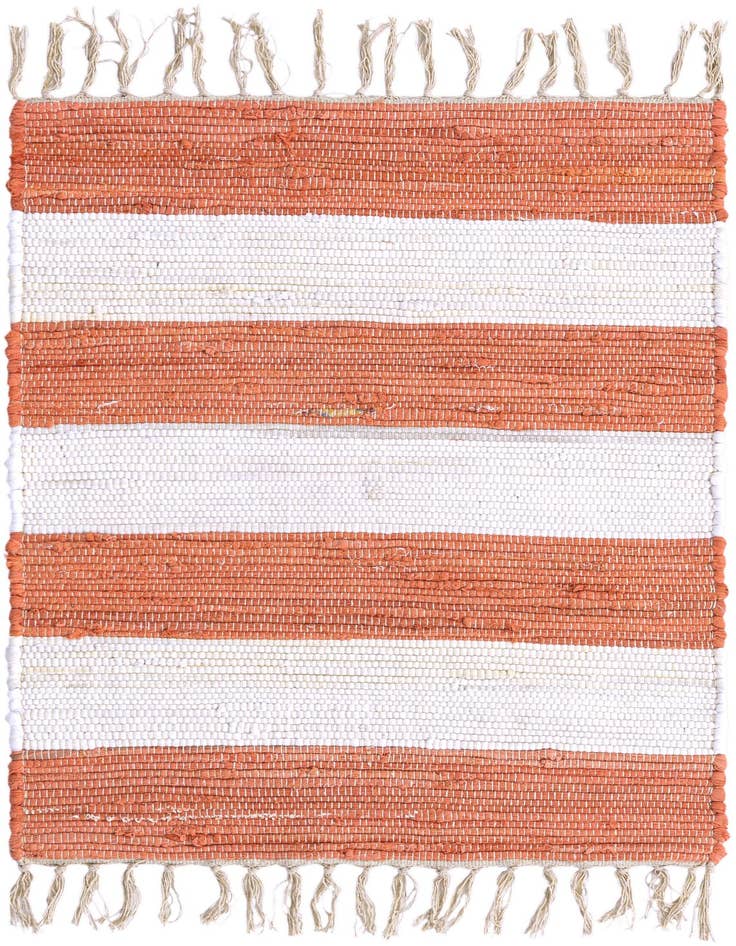 Detail image of 2' 2 x 3' 1 Hand Woven Chindi Rag Rug