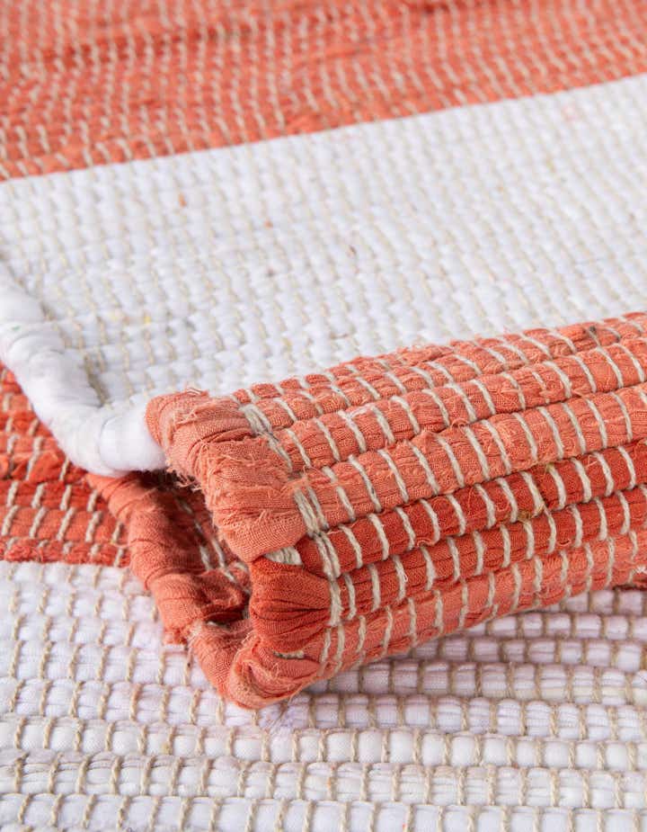 7' 10 x 10' Hand Woven Chindi Rag Rug