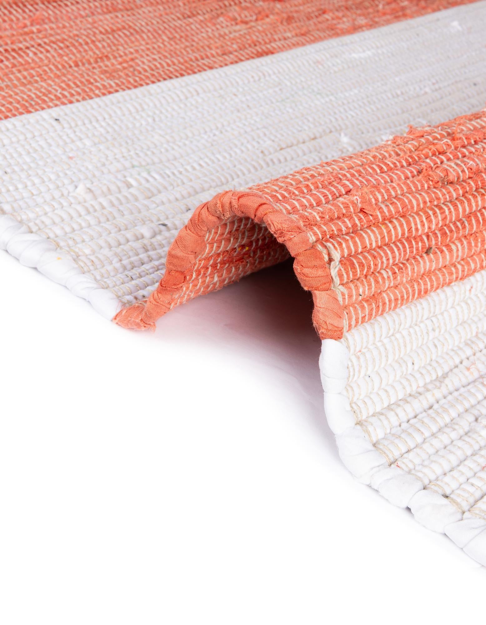 10' x 14' 1 Hand Woven Chindi Rag Rug
