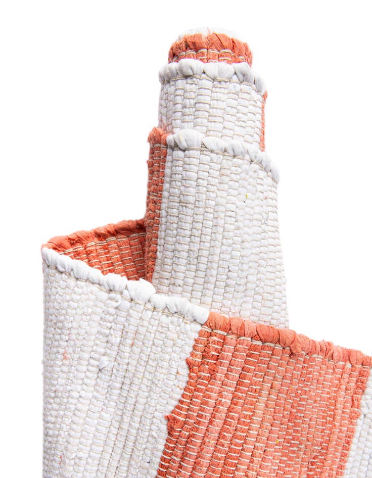 Detail image of 7' 10 x 10' Hand Woven Chindi Rag Rug