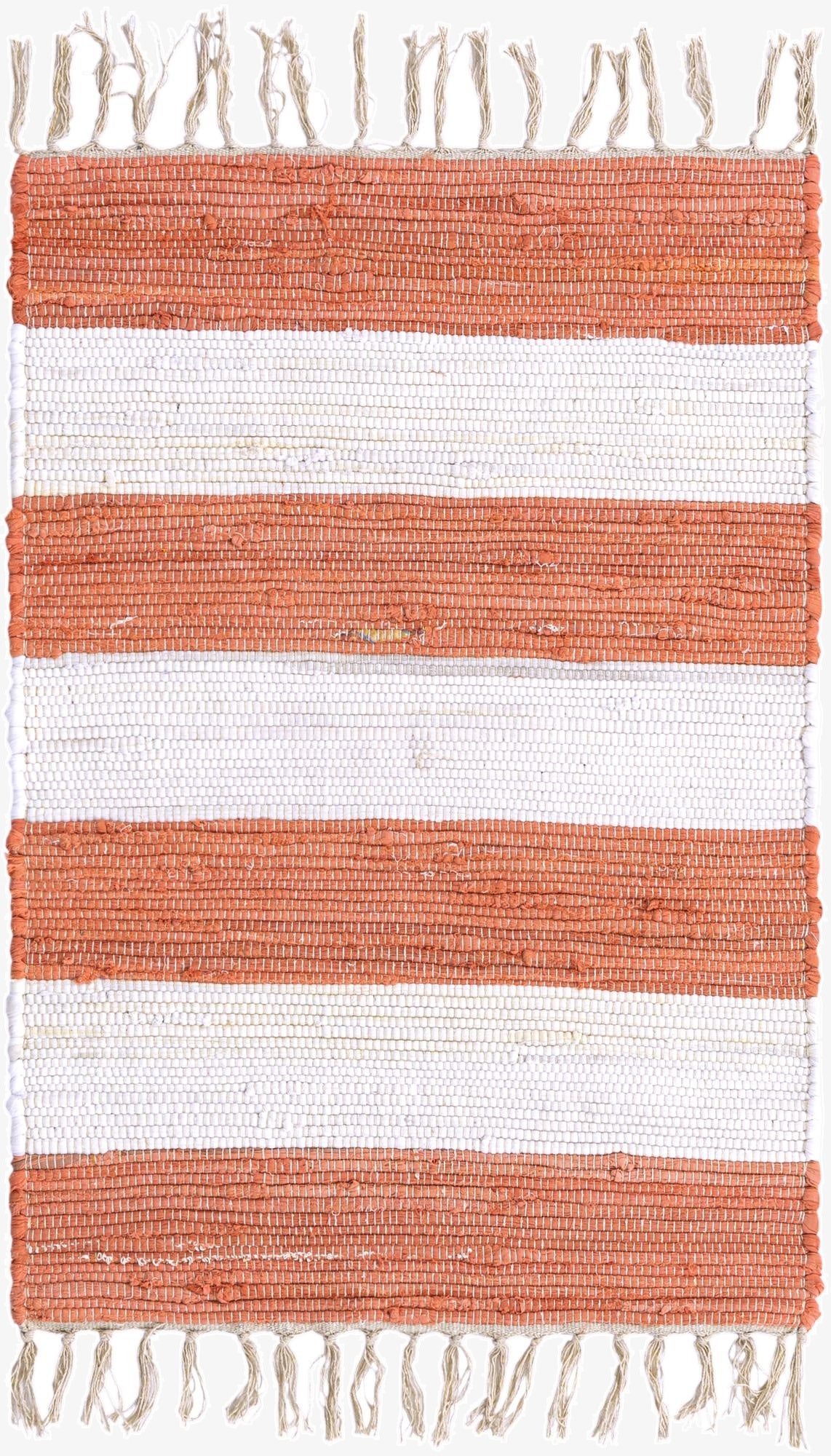 Primary image 2' 2 x 3' 1  Hand Woven Chindi Rag Rug