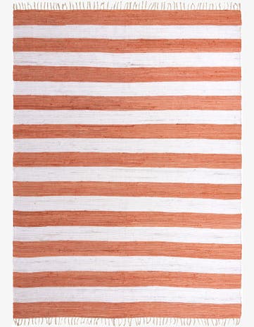 10' x 14' 1 Hand Woven Chindi Rag Rug