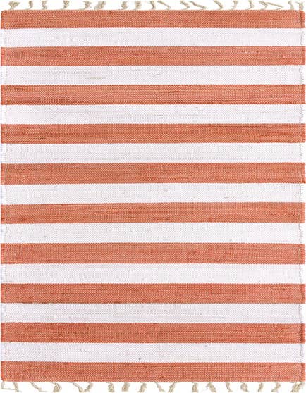 Detail image of 2' 7 x 12' Hand Woven Chindi Rag Runner Rug