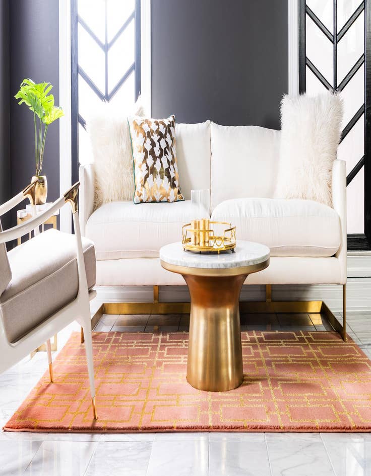 Detail image of 4' x 6'  Marilyn Monroe&trade; Glam Deco Rug