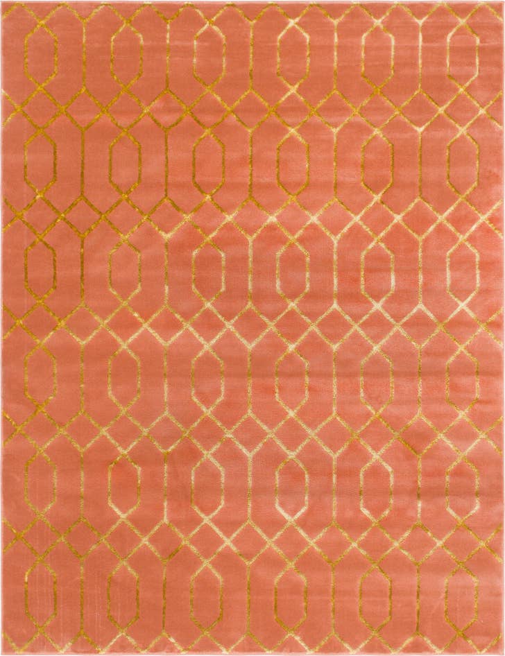 Detail image of 8' x 10' Marilyn Monroe™ Glam Trellis Rug