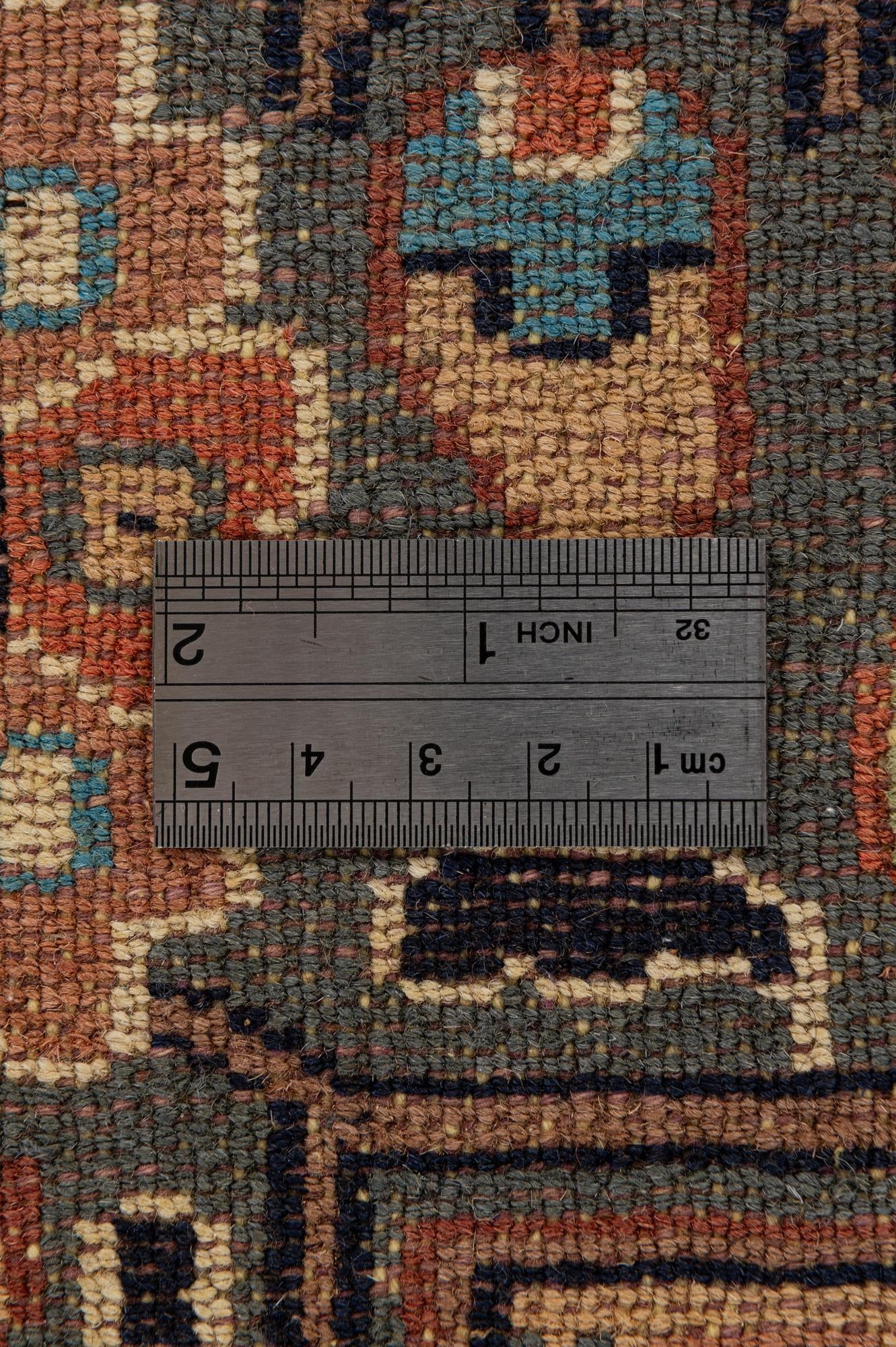 4' 4 x 6' 5 Hand Knotted Bokhara Oriental Wool Rug