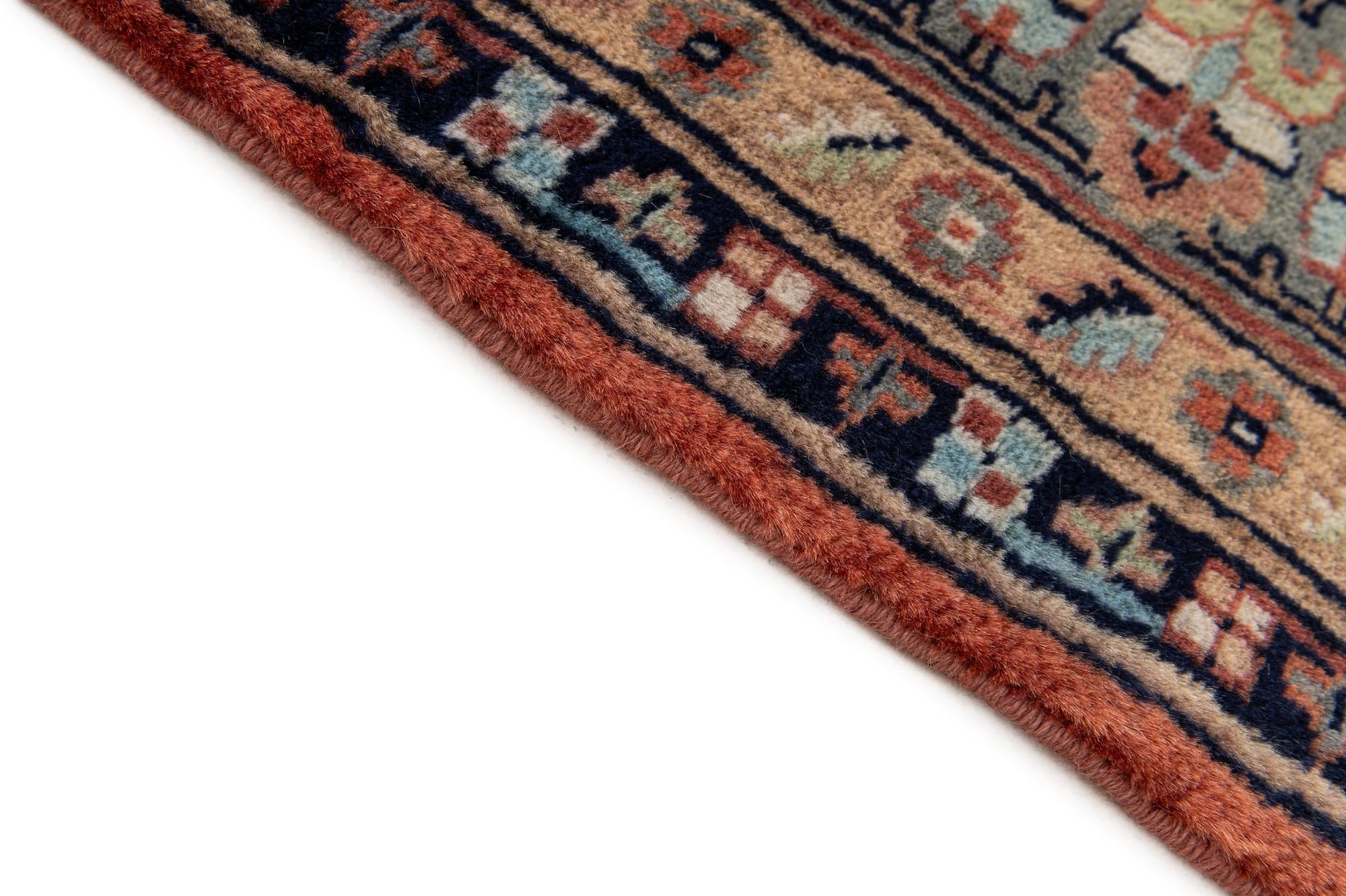 4' 4 x 6' 5 Hand Knotted Bokhara Oriental Wool Rug