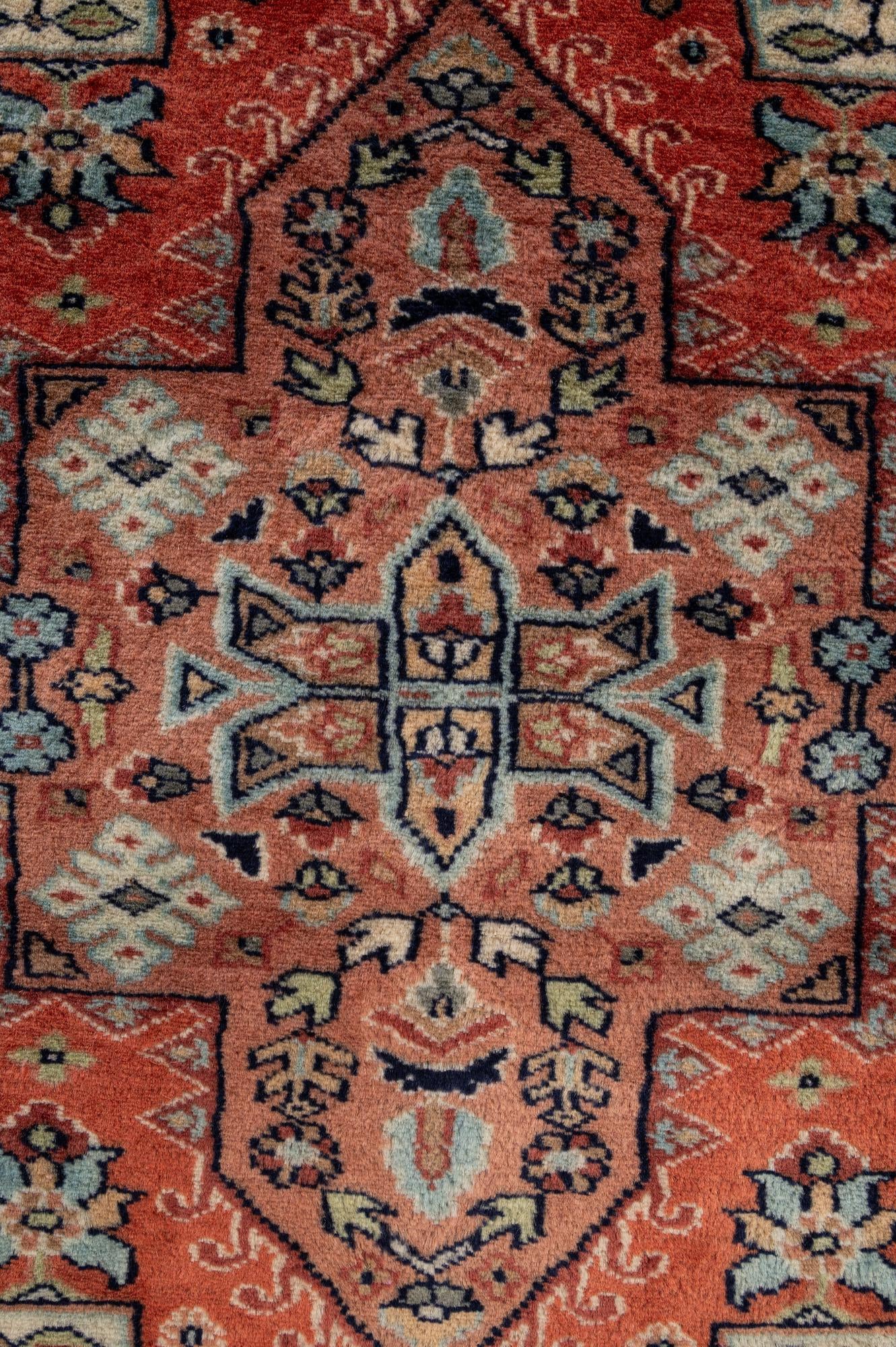 4' 4 x 6' 5 Hand Knotted Bokhara Oriental Wool Rug