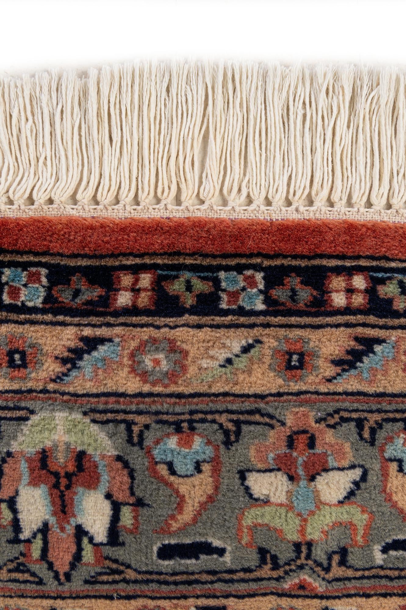 4' 4 x 6' 5 Hand Knotted Bokhara Oriental Wool Rug