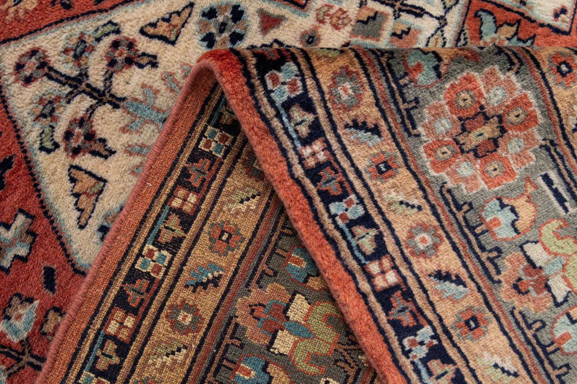 4' 4 x 6' 5 Hand Knotted Bokhara Oriental Wool Rug