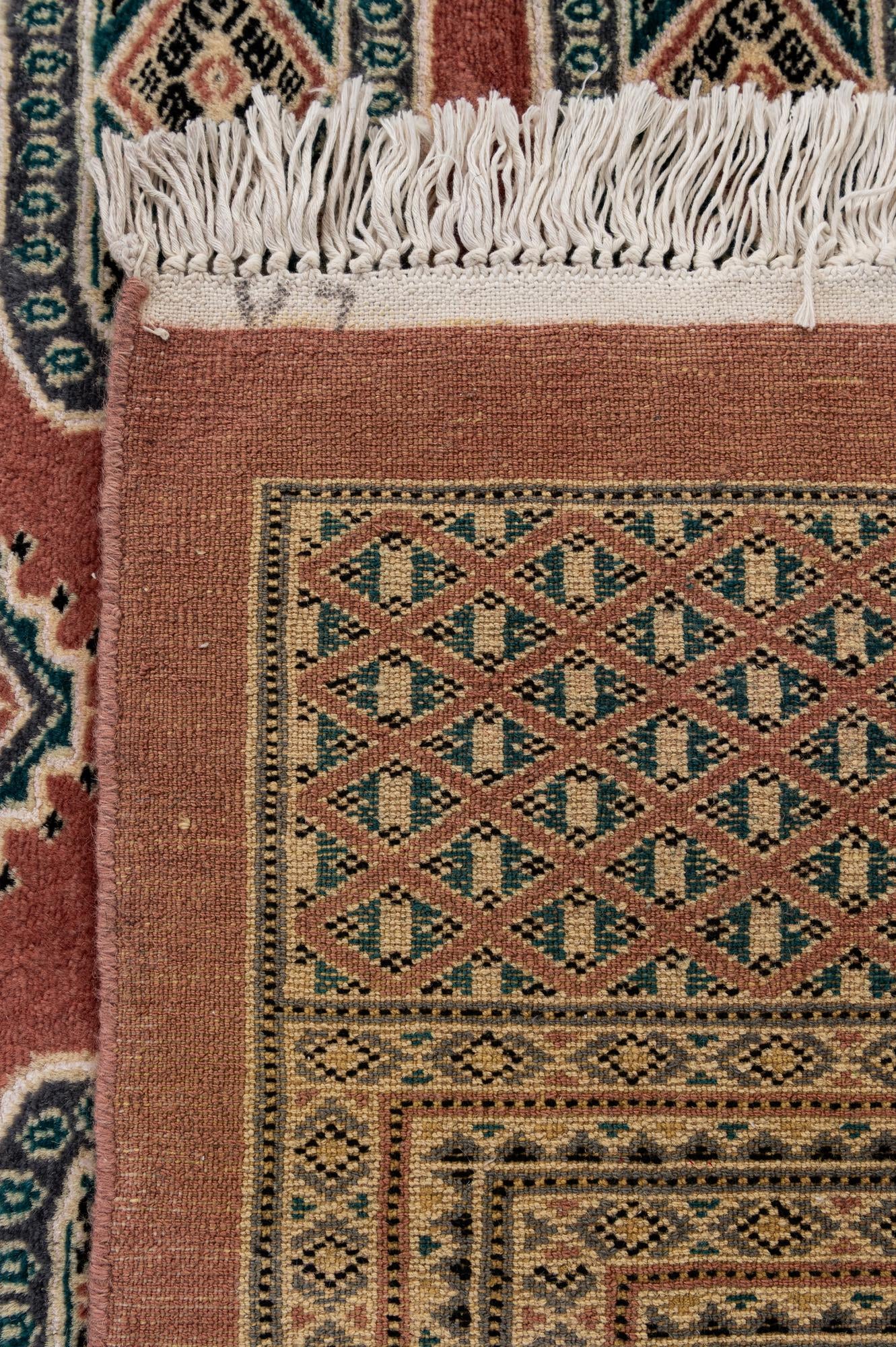 7' 1 x 10' 1 Hand Knotted Bokhara Oriental Rug