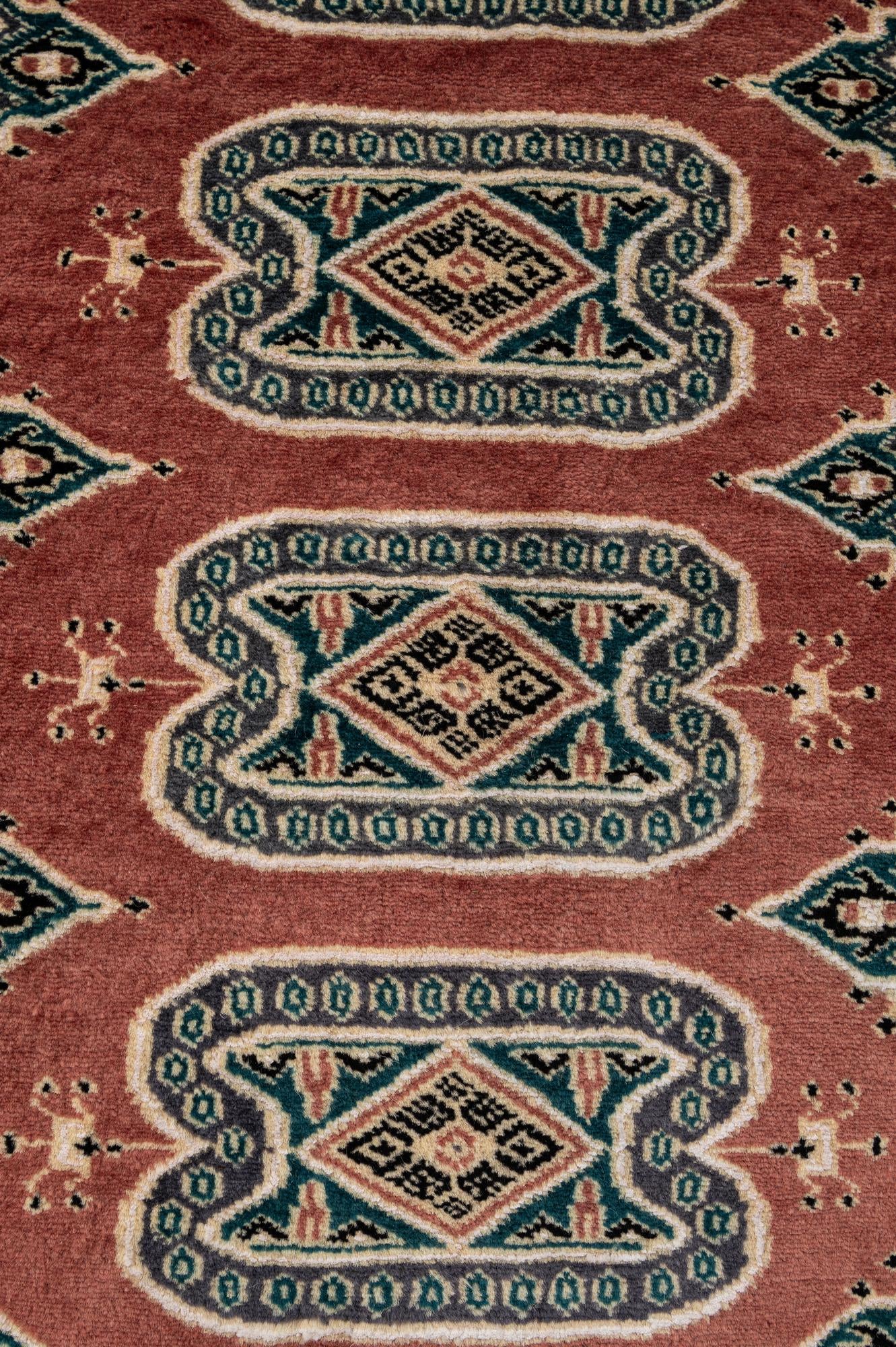 7' 1 x 10' 1 Hand Knotted Bokhara Oriental Rug