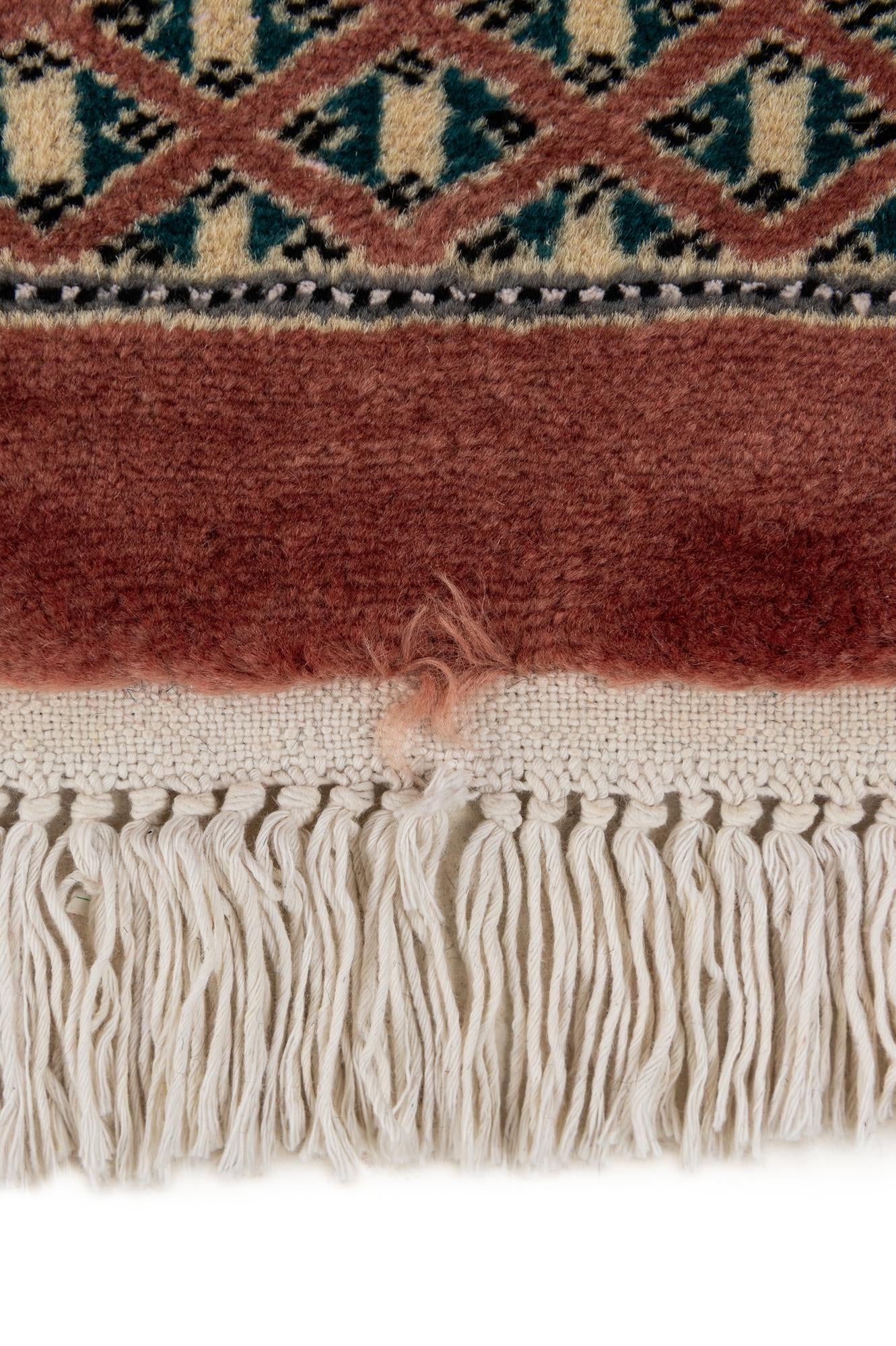 7' 1 x 10' 1 Hand Knotted Bokhara Oriental Rug
