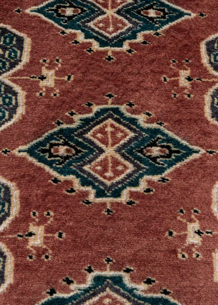7' 1 x 10' 1 Hand Knotted Bokhara Oriental Rug